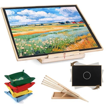 Wdmiya Rotating Puzzle Board 1500 Pieces - Vertical & Horizontal Adjustable