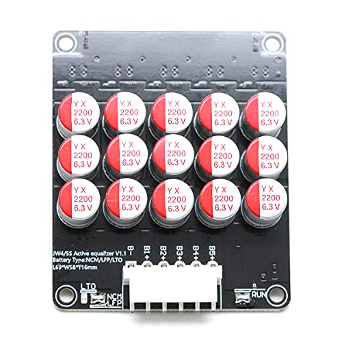 5S 5A Active Equalizer Balancer Lipo LFP LTO Battery Energy Transfer Board