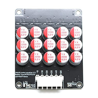 5S 5A Active Equalizer Balancer Lipo LFP LTO Battery Energy Transfer Board