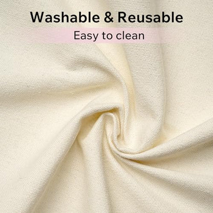 Pottery Tablecloth-Heavy Duty Linen Cotton Blend, 62x39 Inches - color: Pottery Tablecloth-1pc