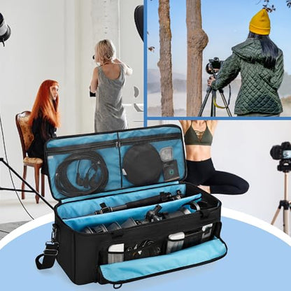 samdew 30'' Tripod Travel Bag, Photo Studio Equipment Case, Soft Bag Only