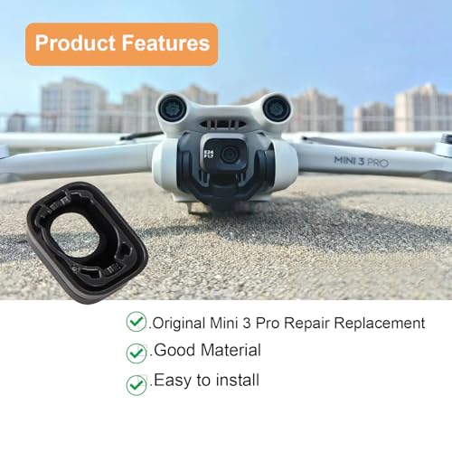2Pcs Gimbal Camera Frame Cover Replacement Part For DJI Mini 3 Pro Original Drone Camera Front Housing Spare Parts No Lens