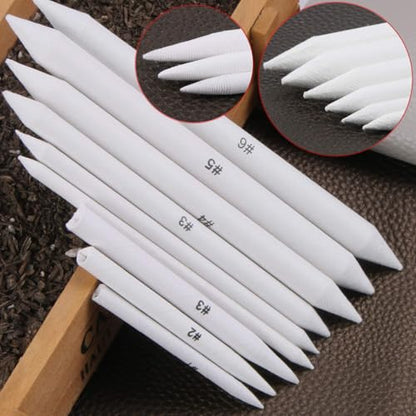 FEBSNOW 108Pcs Blending Stumps and Tortillions Sticks for Art Drawing