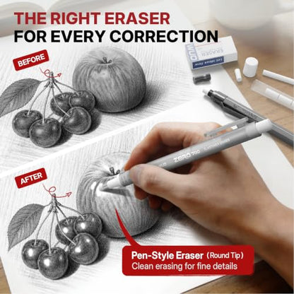WUO 0.9mm Mechanical Pencil Set, 3 Pack Grey Metal Drafting Pencils - color: Grey, size: 0.9