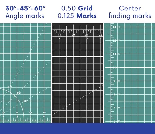 Proartek PK00012 Model GBM4060 Series 40" x 60" Dark Professional Cutting Mat; Double-Sided; Self-Healing; For Graphic Arts, Hobbies, Sewing, Scrapbooking, and other Cutting Projects - size: 60"L x 40"W