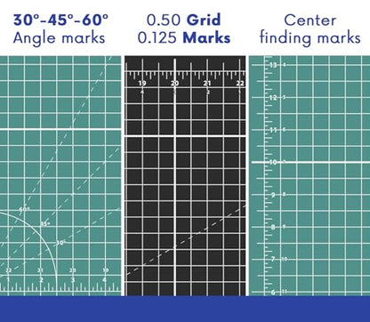 Proartek PK00012 Model GBM4060 Series 40" x 60" Dark Professional Cutting Mat; Double-Sided; Self-Healing; For Graphic Arts, Hobbies, Sewing, Scrapbooking, and other Cutting Projects - size: 60"L x 40"W
