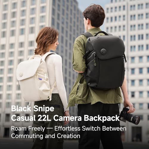 VSGO 22L Casual Camera Backpack - Black - color: Black, size: 22L