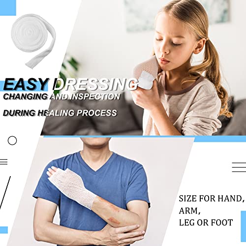 1 Roll 15m Tubular Bandage Elastic Net, Size 4 for Arm - size: Size 4 for Arm