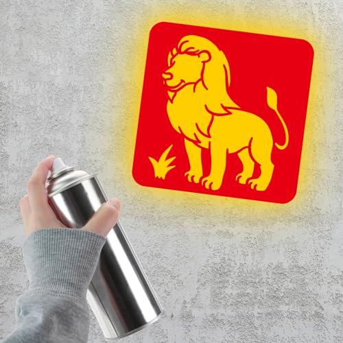 36pcs Animal Drawing Stencils for Kids 8 Inch Sidewalk Chalk Stencils - style: Animals