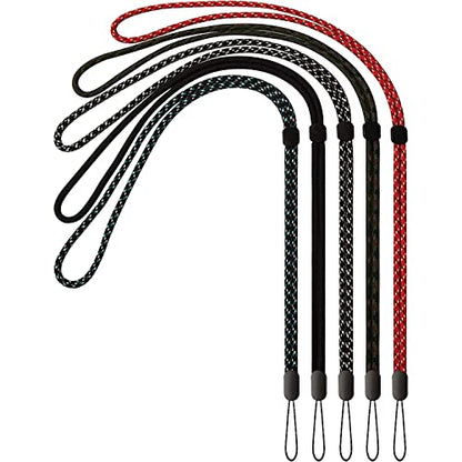 Foshine Lanyards Adjustable Length Lanyard 5 Pcs Neck Office lanyard - color: 5 Colors