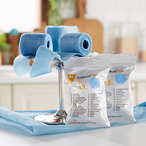 3M™ Scotchcast™ Plus Casting Tape 82002L - color: Light Blue, size: 2" x 4 yard