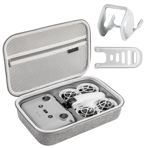 DJI NEO Accessories Kit Combo, with Hard Shell Carrying Case, Drone Gimbal Protective Cover, Battery Protector (Only for DJI RC-N2 / RC-N3 Controller)