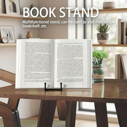 3 Pack 6 Inch Plate Stands for Display, Metal Picture Frame Display Stand - size: 6 in