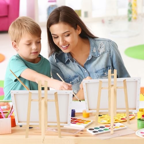 ESRICH 2 Pack 11.8" Wood Easels, Tabletop Easel for Painting - style: 11.8"-2P