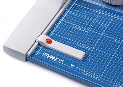 Dahle 446 Premium Rotary Trimmer, 36" Cut Length, 25 Sheet Capacity, Self-Sharpening, Automatic Clamp, German Engineered Paper Cutter - size: 36" Cut Length