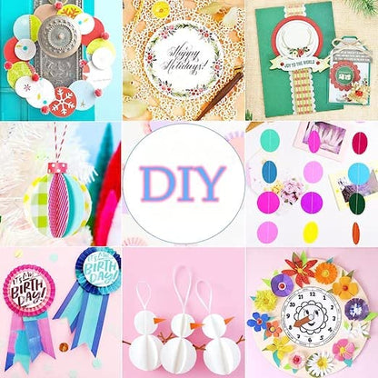 CADY Crafts Punch 1 inch Circle Punches Craft Lever Punch Handmade Paper Punch 1 inch Circle - color: Eva-circle-1 inch