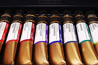 Mijello Mission Gold Water Color MWC-7012, 7ml x 12 Colors