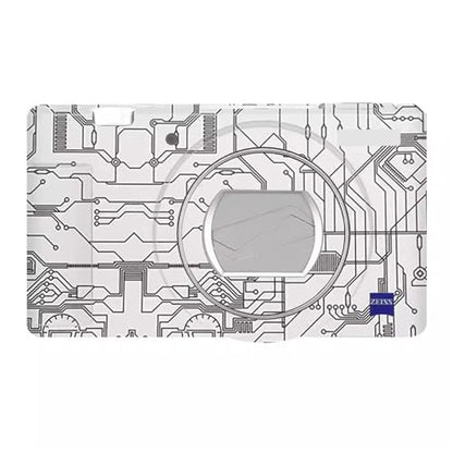 Decal Skin for Sony ZV-1 Vinyl Wrap Anti-Scratch Film Mirrorless Camera Body Protective Sticker Protector Coat ZV1(Circuit White) - color: Circuit White