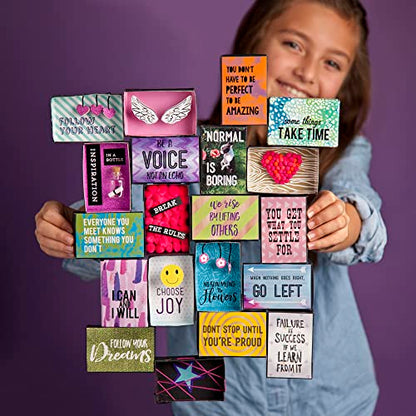Craft-tastic – Inspire Poster Kit – Design a One-of-a-Kind Freeform Poster – Ages 8+