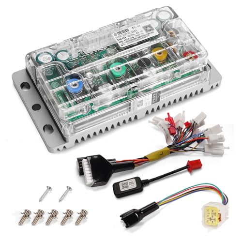 Fardriver ND72280/X80 BLDC Controller, 72V 280A Programmable High Power Brushless DC Motor Sine Wave Controller Fit for 2000W QSMotor Electric Motorcycle Motor E-Bike