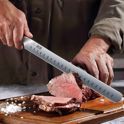 HOSHANHO BBQ Carving Knife Set, Brisket Slicing & Boning Knife for Meat - size: 7"