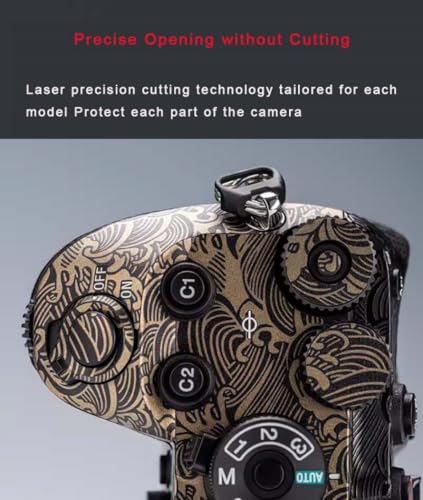 RX1RIII Anti-Scratch Camera Decal Skin for Sony RX1R III RX1RM3 Vinyl Wrap Protective Film Sticker Coat RX1R3 RX1RIII DSC-RX1RM3 (Circuit Black, for Sony RX1RIII RX1RM3) - color: Circuit Black
