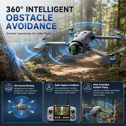 A26 PRO GPS 4K Drone with 4.5-Inch Screen Remote