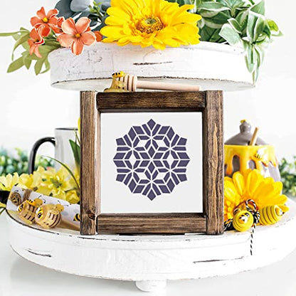 Mandala Stencils for Painting, 64 Pcs 3 Inch for Rocks Cards Crafts - color: Mandala