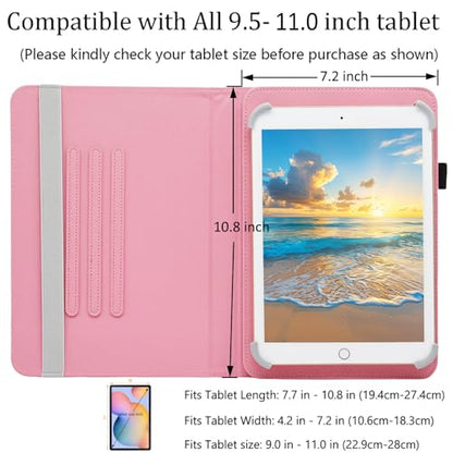 Universal 10 10.1 11 Inch Android 16 15 Tablet Case Cover - color: 03 Butterfly Flowers