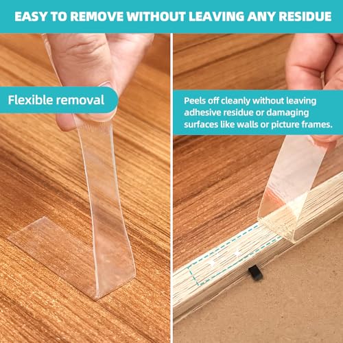 P7yaumy Double Sided Tape Heavy Duty 1.2in×20ft, Nano Tape Double Sided - size: 1.2in×20feet