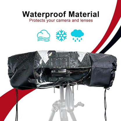 BlingKingdom Waterproof Camera Rain Cover, Camera Water Protector