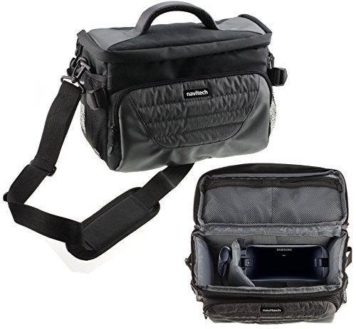 Navitech Grey Carry Bag with Shoulder Strap Compatible With Shinecon