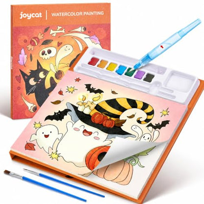 JoyCat Paint with Water Coloring Books for Toddlers (Halloween) - style: Halloween