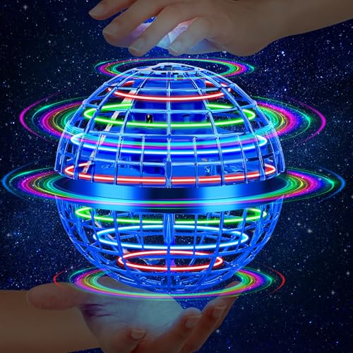 Vantexi Flying Orb Ball Toy,2026 Upgraded Parachute with LED Light,Navy - color: Navy, size: 1 Pack