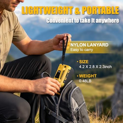 140W USB Battery Charger Compatible with DeWalt 20V Battery - color: Yellow