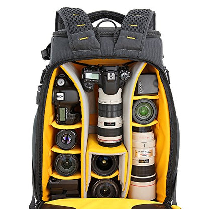 VANGUARD Alta Sky 53 Camera Backpack for Sony, Nikon, Canon, DSLR, Drones, Gray - size: AltaSky53
