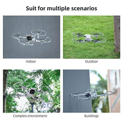 Mini 2 Propeller Holder Guard,HeiyRC Landing Gear Props Protector Bumper Foldable Height Extensions Blade Stabilizer Fixator for DJI Mini 2/Mini SE/Mavic Mini Accessories