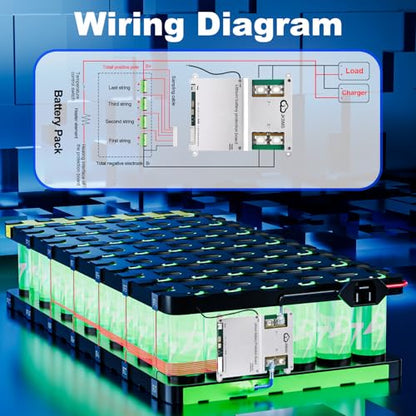 JKBMS JK-B1A8S20P-HC 4S-8S 200A Smart BMS, 1A Active Balance, CAN & Heating - size: JK-B1A8S20P-HC