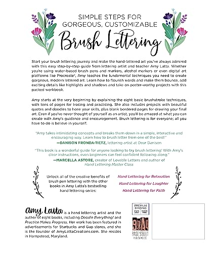 The Beginner's Guide to Brush Lettering: An Interactive Workbook for Creating Beautiful Art