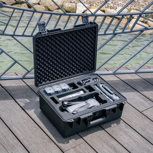 Lykus Titan M400 Hard Case for DJI Mavic 4 Pro and DJI RC Pro 2/RC2 - color: Black