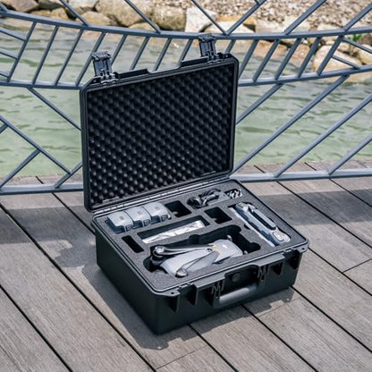 Lykus Titan M400 Hard Case for DJI Mavic 4 Pro and DJI RC Pro 2/RC2 - color: Black