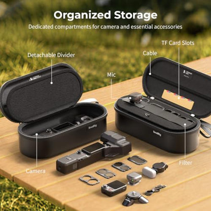 SMALLRIG Protective Carrying Case for DJI Osmo Pocket 4P, Portable Hard Bag - style: For Pocket 4p