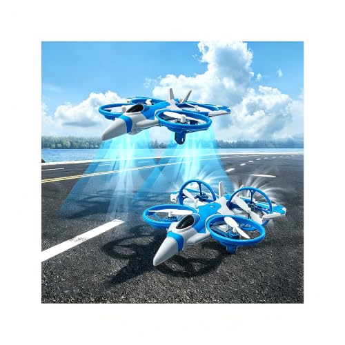 2-in-1 RC Fighter Airplane for Land and Air for Kids Adults 6+