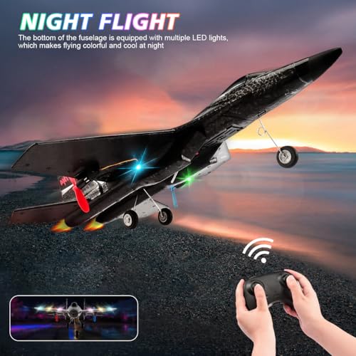 SU27 RC Fighter 6-Axis Gyro RTF Upgraded Plane 2 Batteries - color: Black Su27
