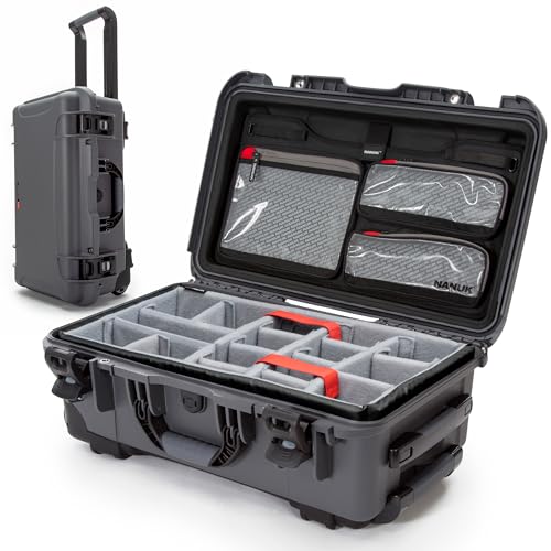 NANUK 935 Pro Photo Kit Camera Case, Waterproof Wheeled Hard Case, Carry-On - color: Graphite - Pro Photo Kit