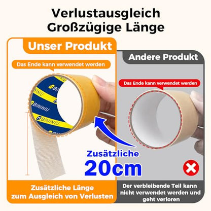 Heavy Duty Double Sided Clear Tape 2.2inX67.26FT Waterproof Strong Adhesive Mounting Tape for Office Fixing and Splicing - size: 2.2inX67.26FT