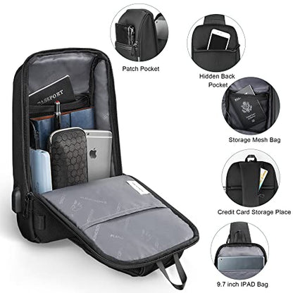 VGOAL Crossbody Bag Sling Bag for Men Sling Backpack Daypack - color: Fg6307-us-1