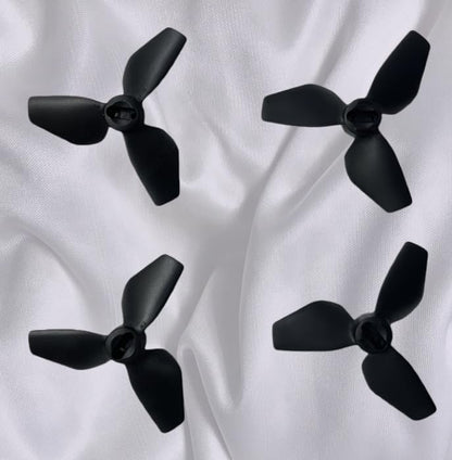 4-Piece Drone Propeller Set for DJI NEO, Quick-Release Low-Noise Replacement Blades, Black