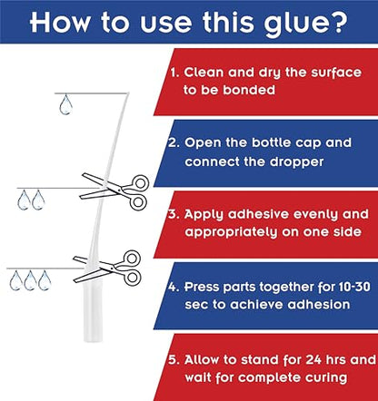 30g Plastic Glue,3D Printer Thin Glue,for Legos&Miniatures,Toy Car,ABS,PVC - style: Plastic Glue