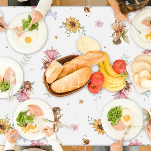 3 Pack Fairy Party Tablecloths for Girls - color: Fairy